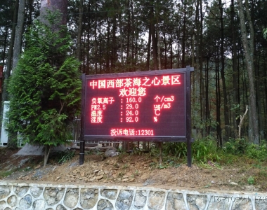 景區環境監測專題