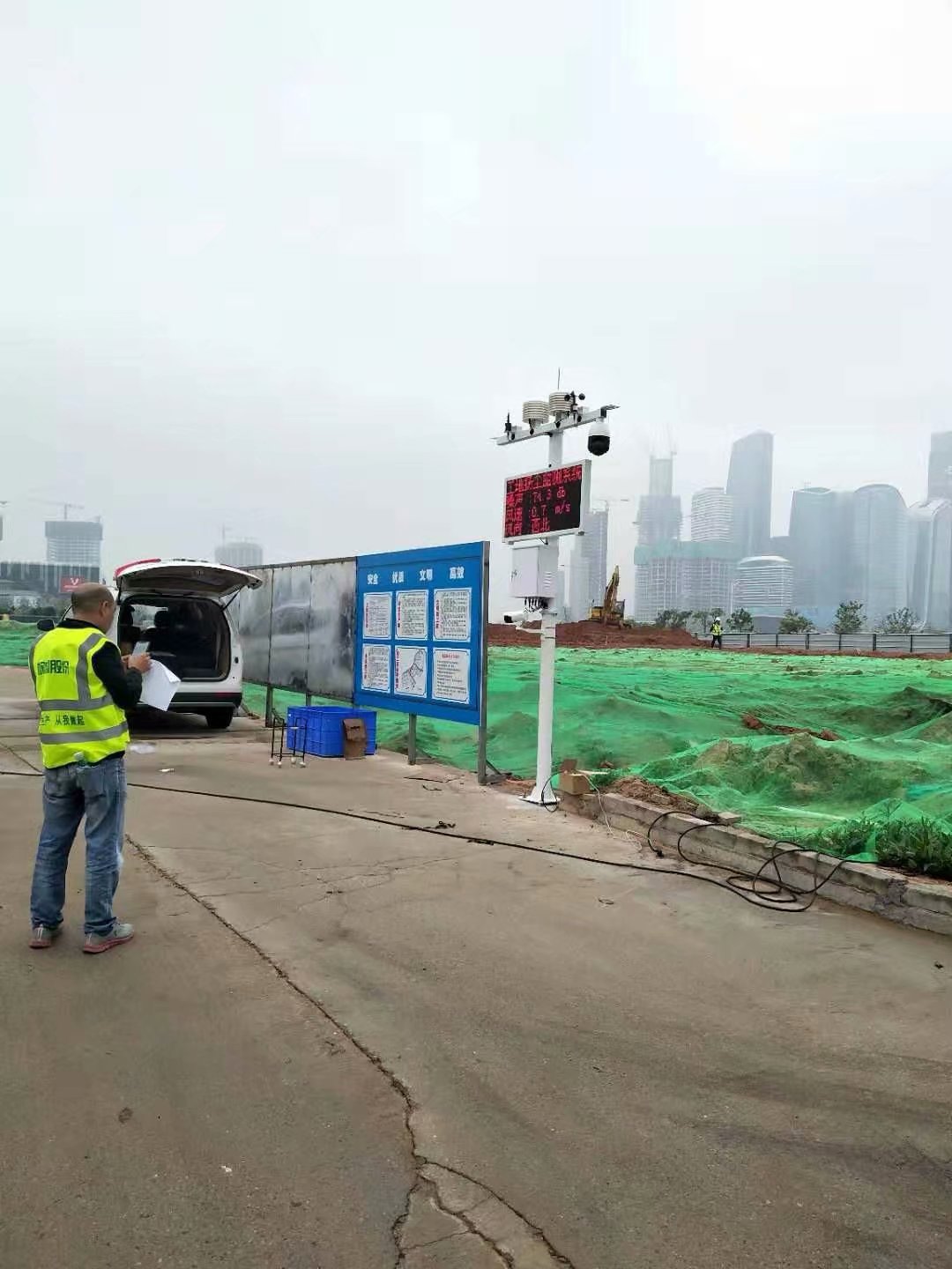 山東建筑工地揚塵監測治理動真格 工地不達標后果很嚴重-環境監測