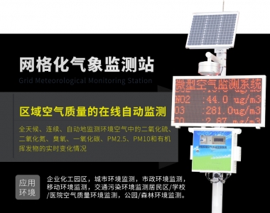 大氣網格化環境監測微型站