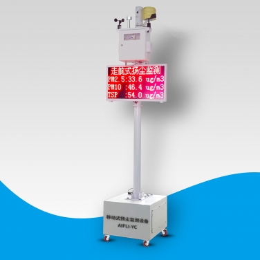 可移動式揚塵監測系統設備