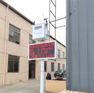 江西宜春靖安縣香田工業(yè)園新惡臭監(jiān)測案例1