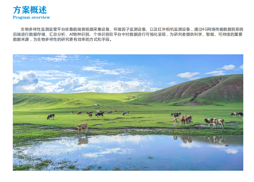 生物多樣性監測監管平臺 